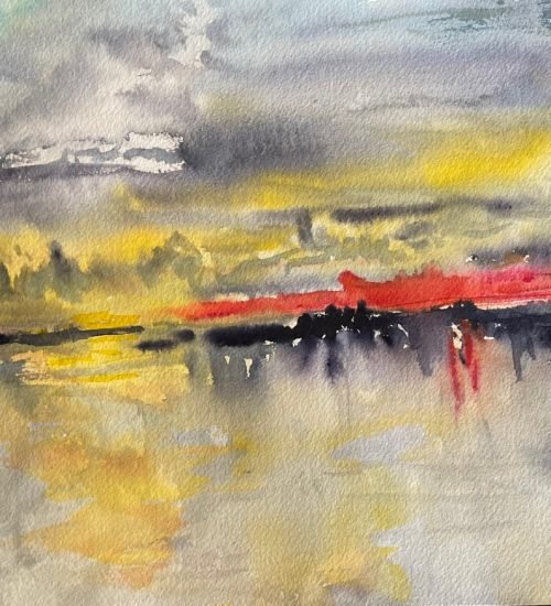 city in the sky -Paint